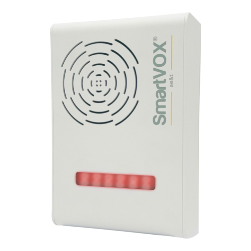 Multitoonsirene met gesproken boodschappen │ radio │ 230V AC │ binnengebruik | grijs