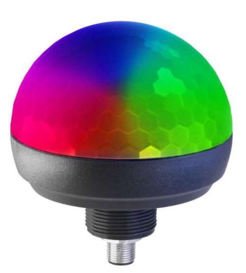 DOMELED-lampe de signalisation | Ø90mm | RGBY-W | M12