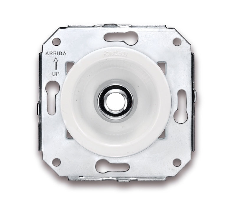 Venezia sortie de câble blanc/chromé