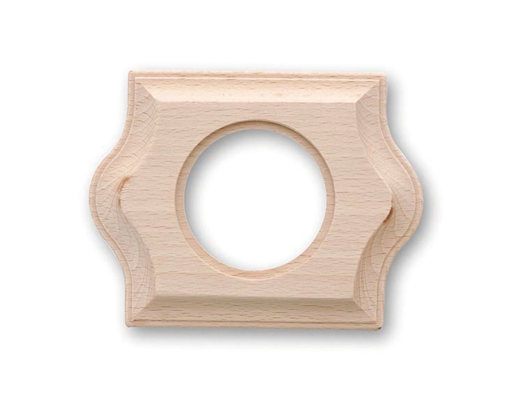 Venezia plaque de finition classique 1 module sans vernis