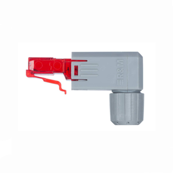 Plug FM45 Cat.6A unshielded AWG22 to 26 IP20 90° plastic housing