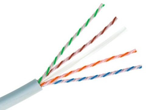 Installation cable │ Cat.6 │ U/UTP │ 250Mhz │ LSZH │ B2ca │ grey│ 500m
