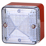 Xenon baken │ 12 & 24V DC│ wit │ back box