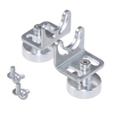 Mounting bracket magnetic 60° | Tubeled 25 │ set of 2
