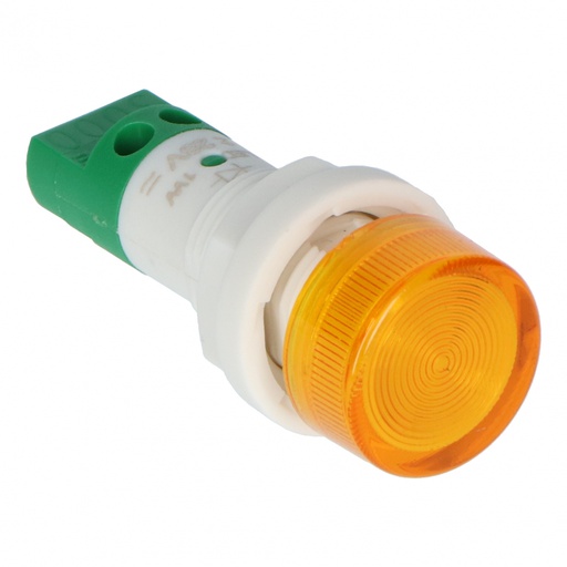 [07-3130-L4-028Z] LED pilot light 28-50V DC without ring for Ø13mm orange