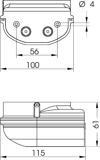 Basis-pips-basis-verticaal-4080-v-acdc-grijs-tt