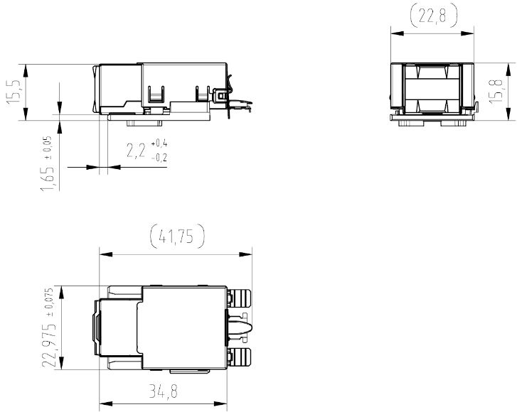 Jack-connection-module-cat5e-1xrj45s-tt