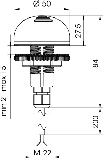 Buzzer-m22-multifunctionele-buzzer-1224-v-acdc-zwart-m12-wartel-tt