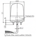 Multifunctioneel-LED-baken-led-multifunctie-baken-ip23-diam-80mm-12-24v-dc-kabelblauw-tt