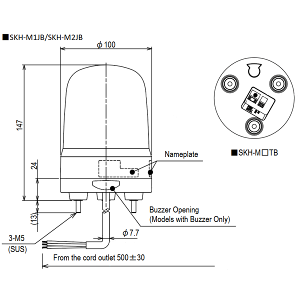 LED-zwaailicht-led-zwaailicht-ip66-diam-100mm-12-24v-dc-aansluitklembuzzerrood-tt