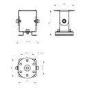 Mounting bracket CENALED_tech