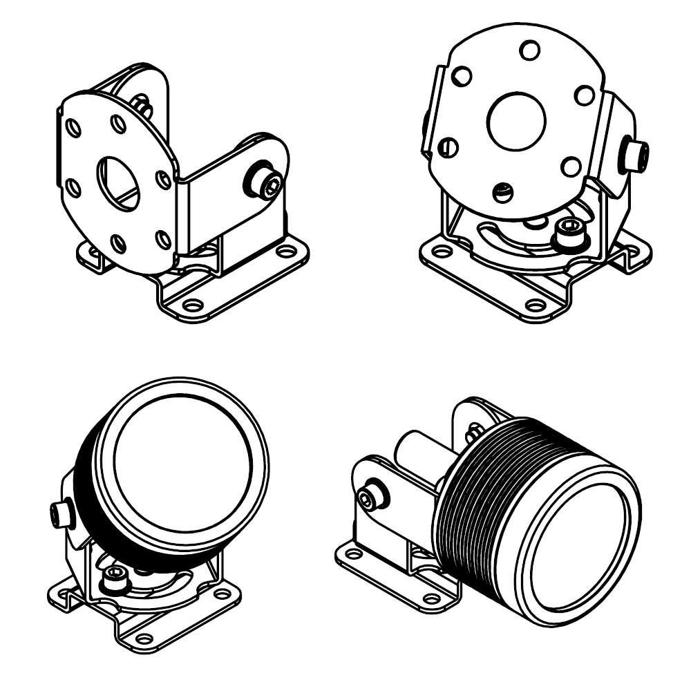 Mounting bracket CENALED_tech3