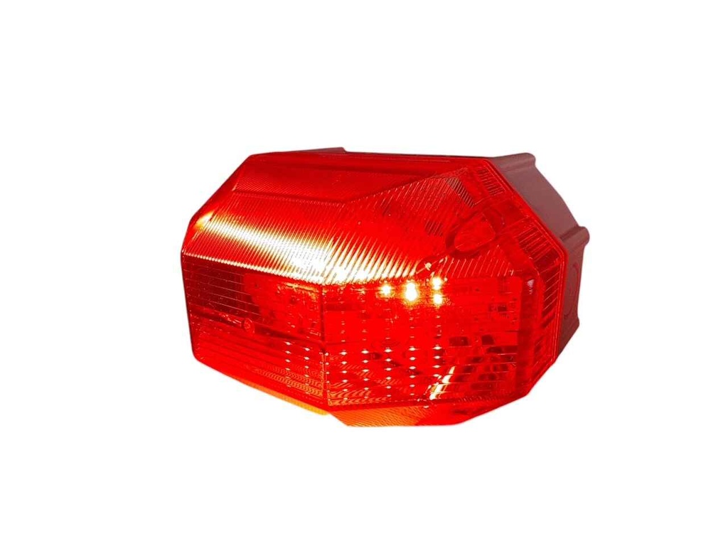 High Power Flitser │ LED baken │ rood/kleurloze lens