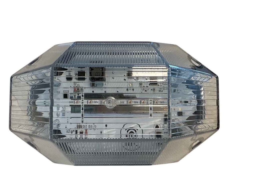 High Power Flitser │ LED baken │ groen/kleurloze lens 