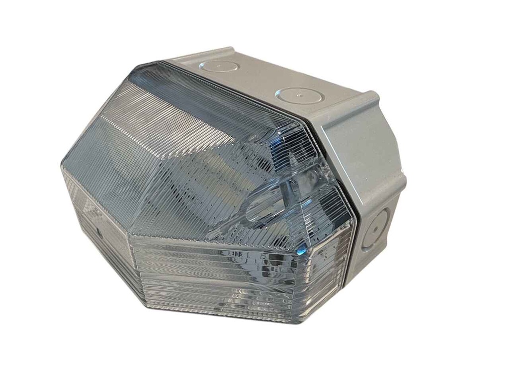 High Power Flitser │ LED baken │ wit/kleurloze lens