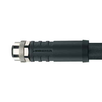 M12-aansluitsnoer | S-code | 4-polig | 5m | PUR