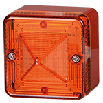 Xenon beacon │ 12 & 24V DC │ amber │ back box