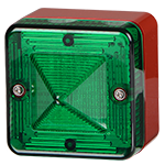 Xenon becon │ 12 & 24V DC │ green │ back box  