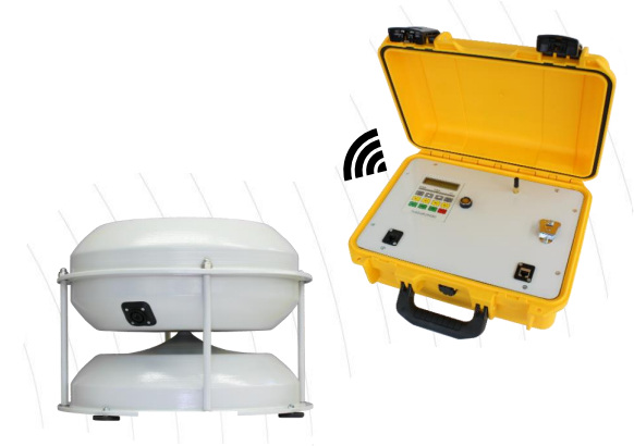 Mobiele elektronische sirene met bedieningskoffer