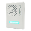 Multitoonsirene met gesproken boodschappen │ radio │ 230V AC │ binnengebruik | grijs