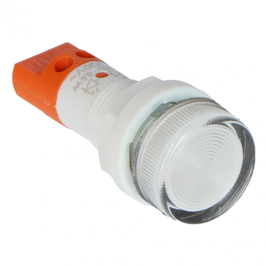LED pilot light │ 110-230V AC │ without ring │ Ø13mm │ transparent