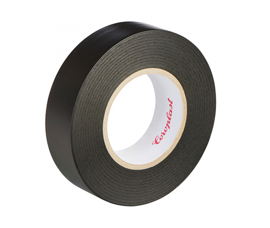 Insulation tape 50mm x 25m black (without flanges)
