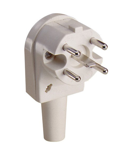 Perilex angled plug 16A