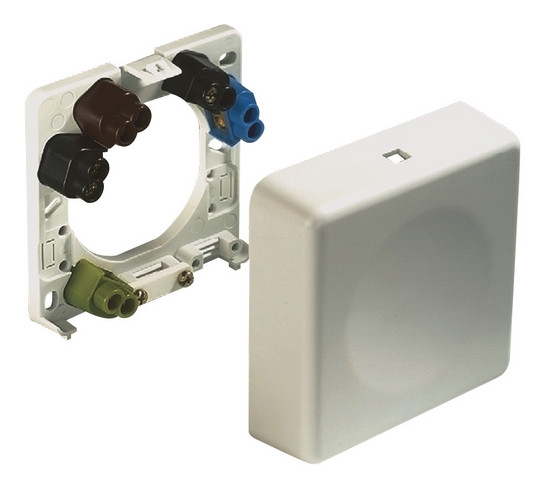 Boîte de raccordement pour appareils électroménagers 5x6mm2