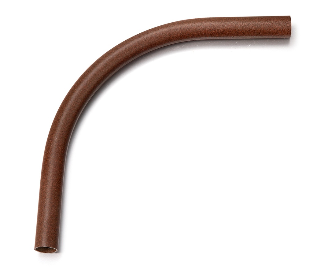 Garby courbe pour 90° tube 25mm métal vieilli