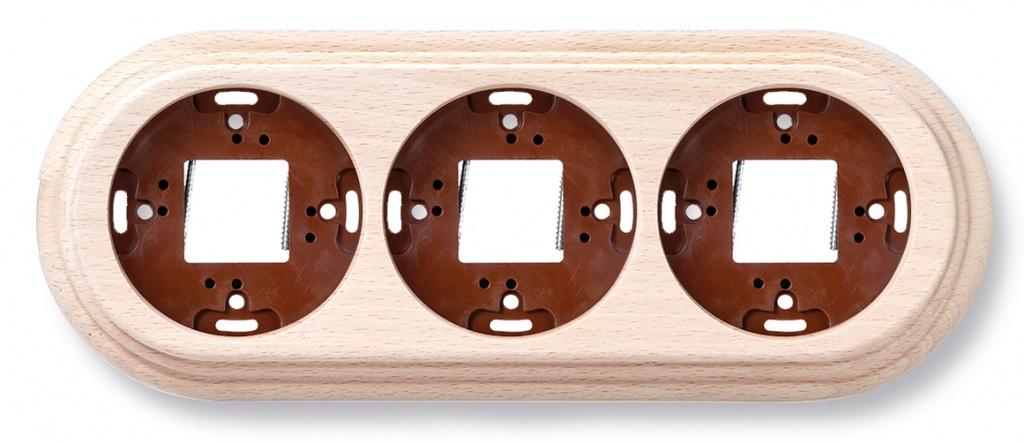 Garby base 3 elements beech unvarnished