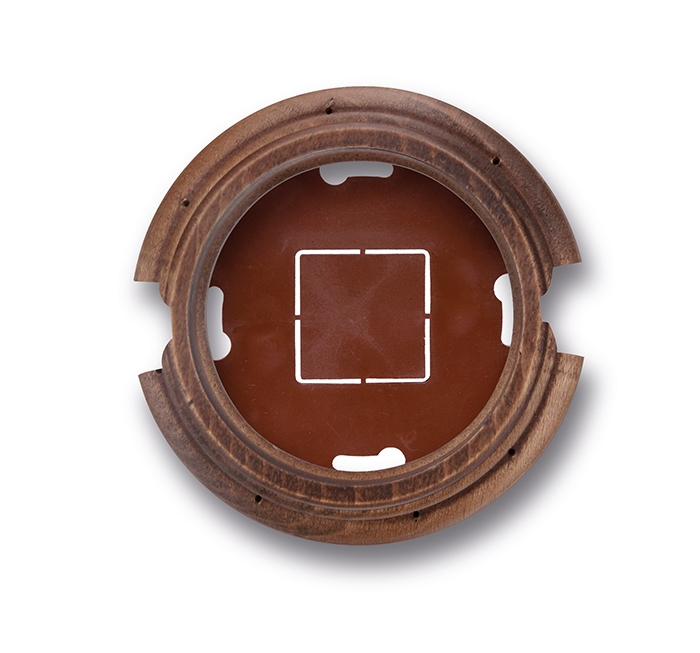 Garby basis 1 module met 2 ingangen hout verouderd