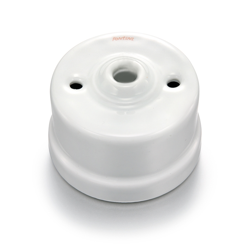 Garby cable entry porcelain white