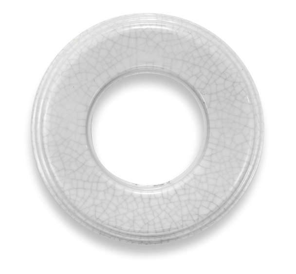 Garby Colonial frame 1 element porcelain crackled