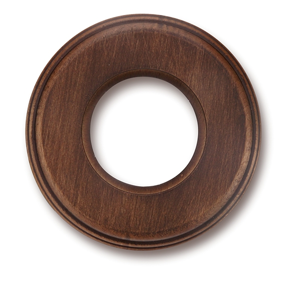 Garby Colonial afdekplaat 1 module hout verouderd