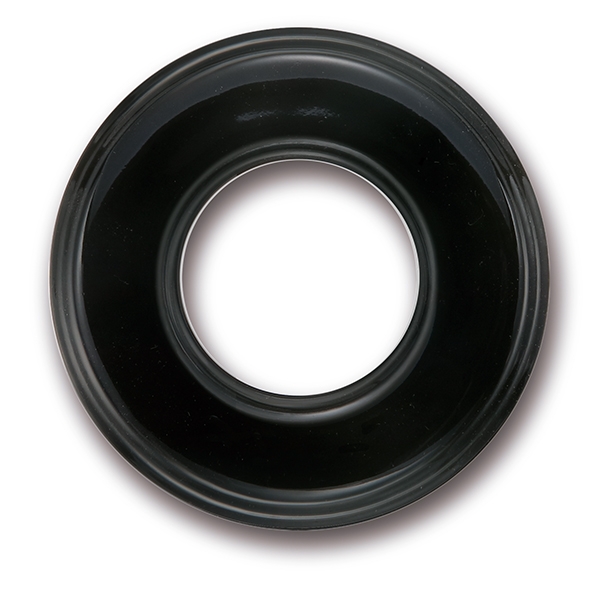 Garby Colonial plaque de finition 1 module porcelaine noir