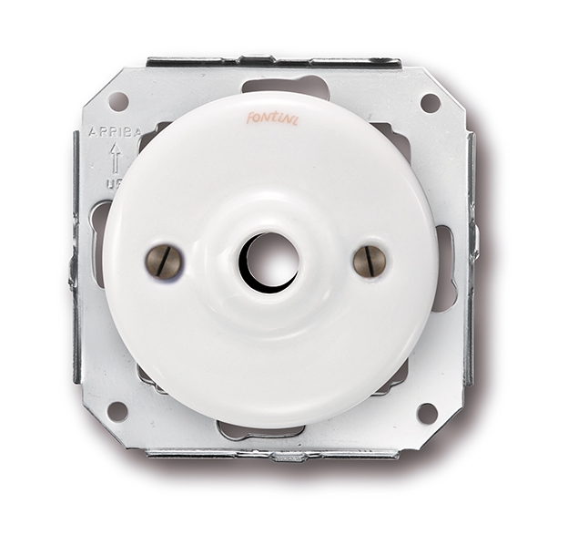 Garby Colonial cable entry porcelain white