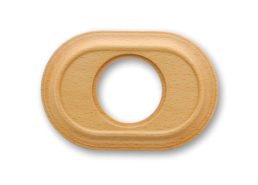 Venezia plaque de finition oval 1 module eik