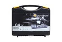 Oplaadbare LED-zaklamp │ 800lm │ Li-ion batterij │ reserverbatterij │ tasje