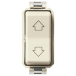 2-way switch | 250V AC | 1P | directional arrows | central off-position