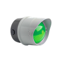 Feu de signalisation à LED │ 230V AC │ vert │ ø 140mm x 100mm
