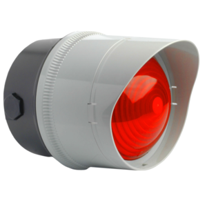 Traffic light LED │ 12-24V DC │ red │ ø 140mm x 177mm