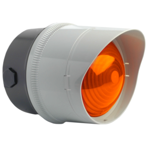 LED-verkeerslicht │ 230V AC │ amber │ ø 140mm x 177mm
