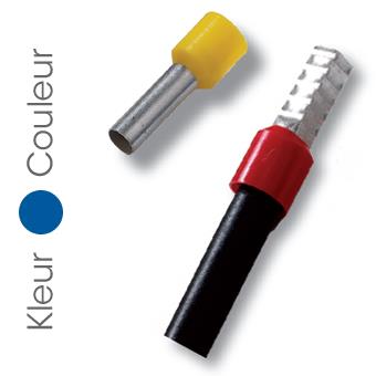 Cable end-sleeve blue 0,75mm² - L = 8mm