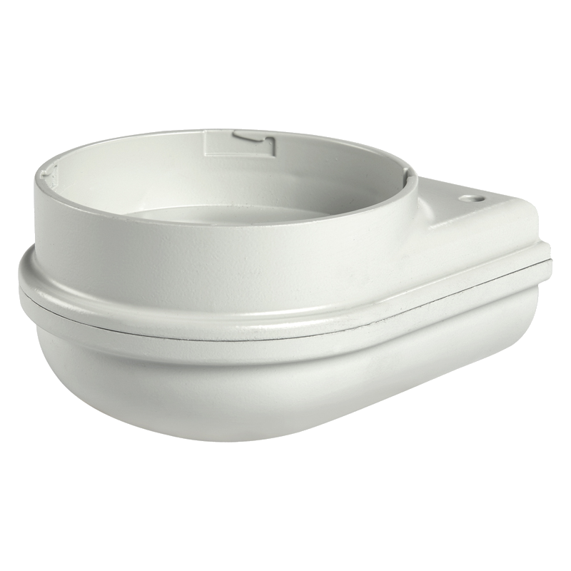 PIPS base haakse montage 12-24V AC/DC grey