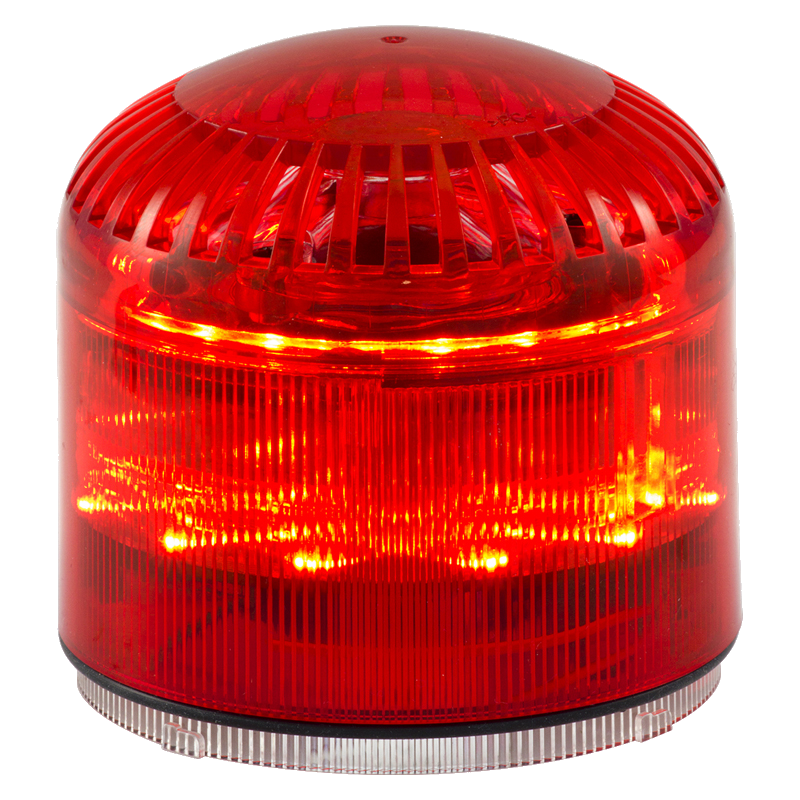 PIPS LED red siren 65dB - 115dB
