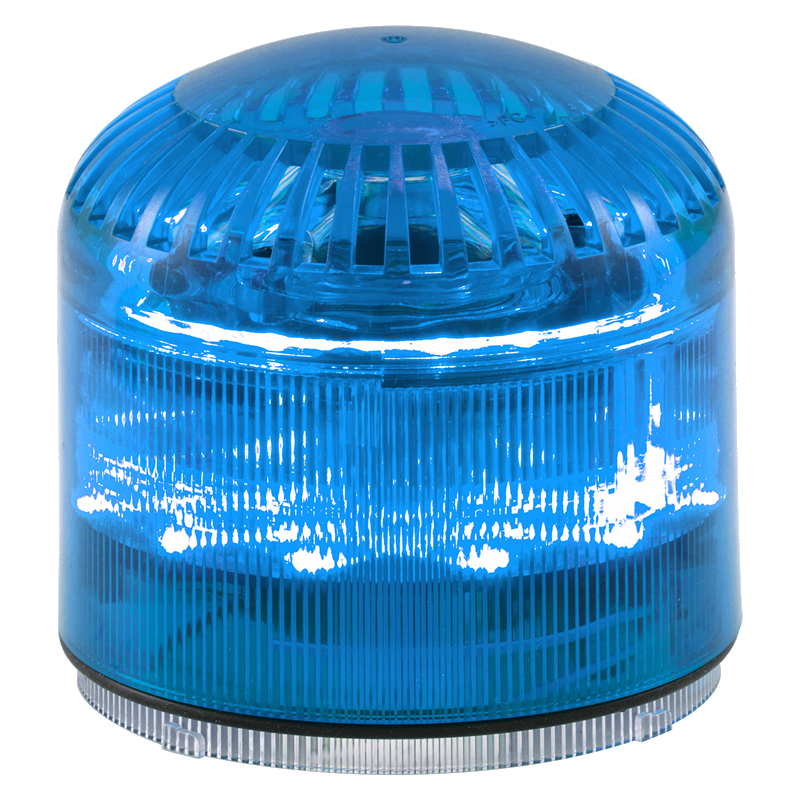 PIPS LED blue siren 65dB - 115dB