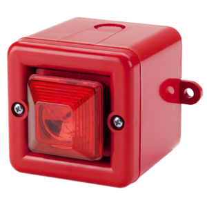 Sirène multi-tons - Xenon 110V DC rouge