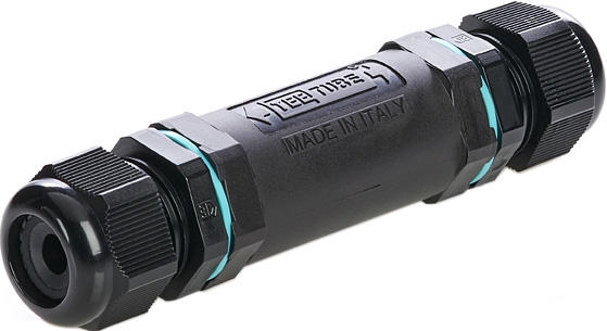 2-weg all-round verbinder, IP68, 5-polig, max. 4mm², Ø6-17mm