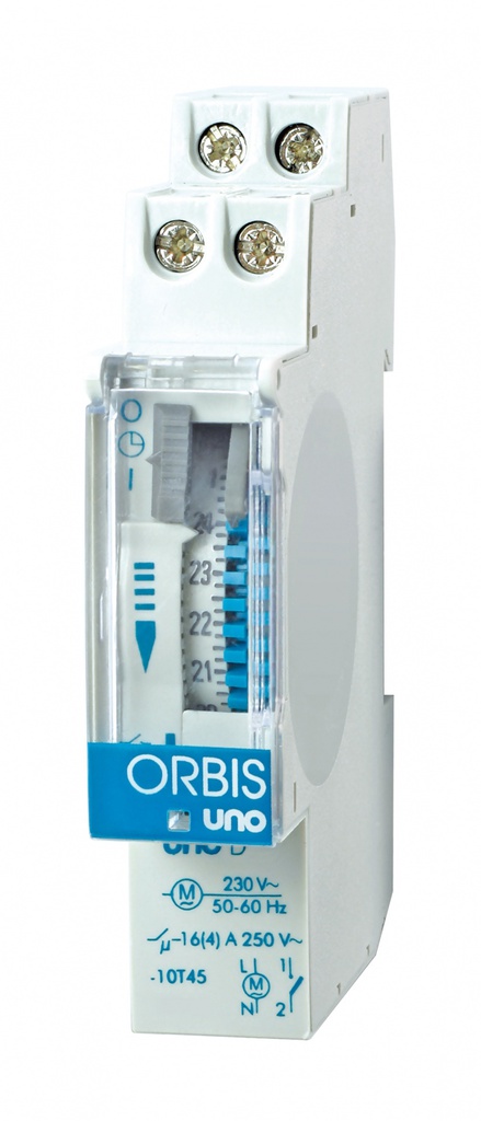 Modular time switch, +150h runtime, replacable battery, 230V AC