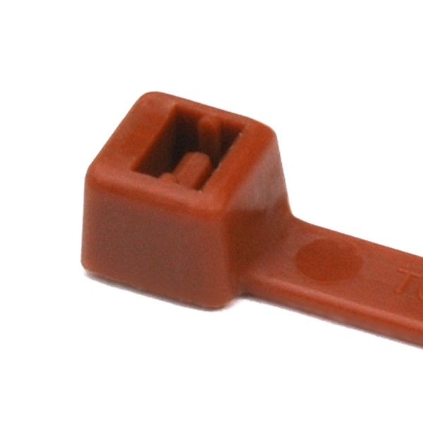 Collier de serrage 200 x 4,8mm brun